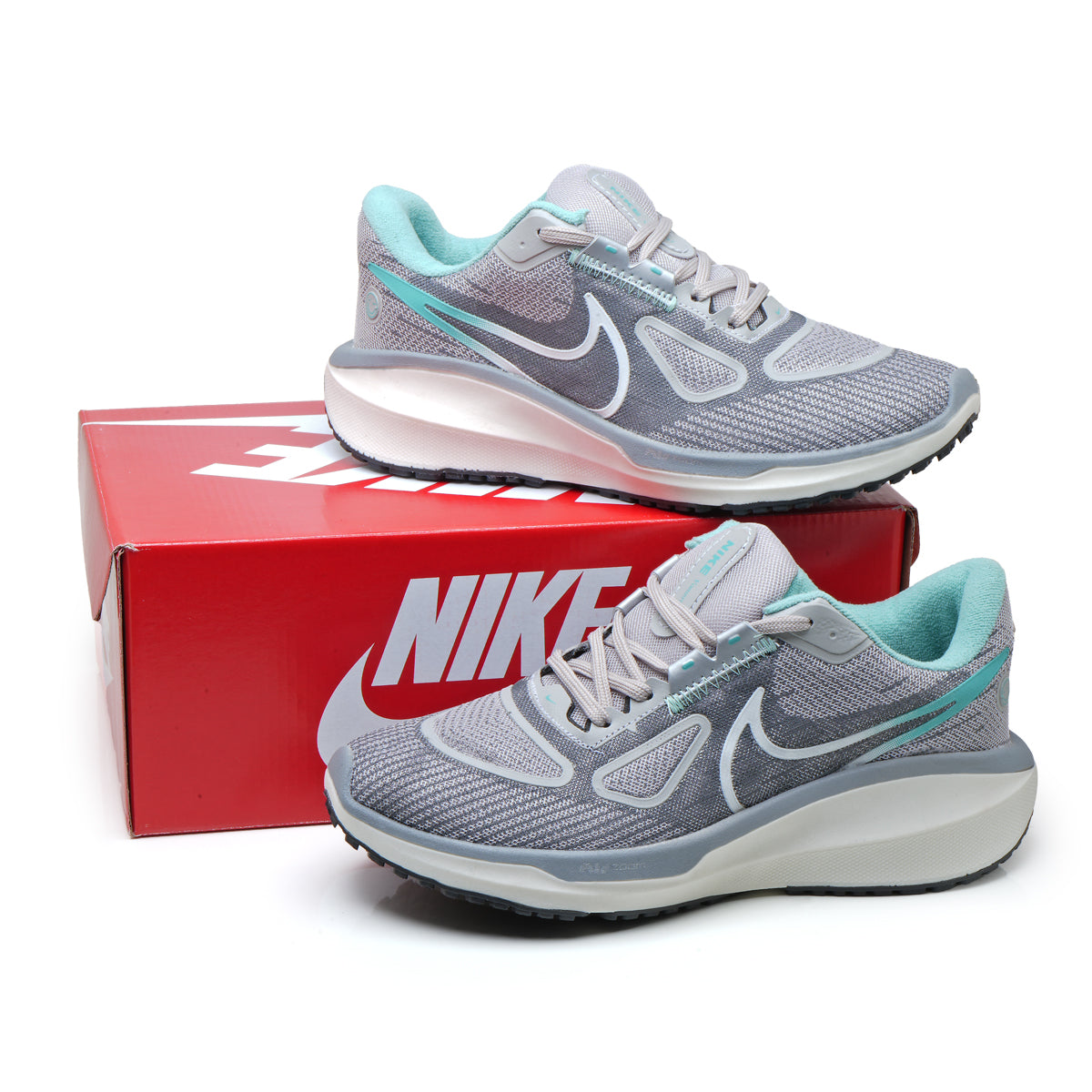 Nike Vomero (Cinza/Verde)