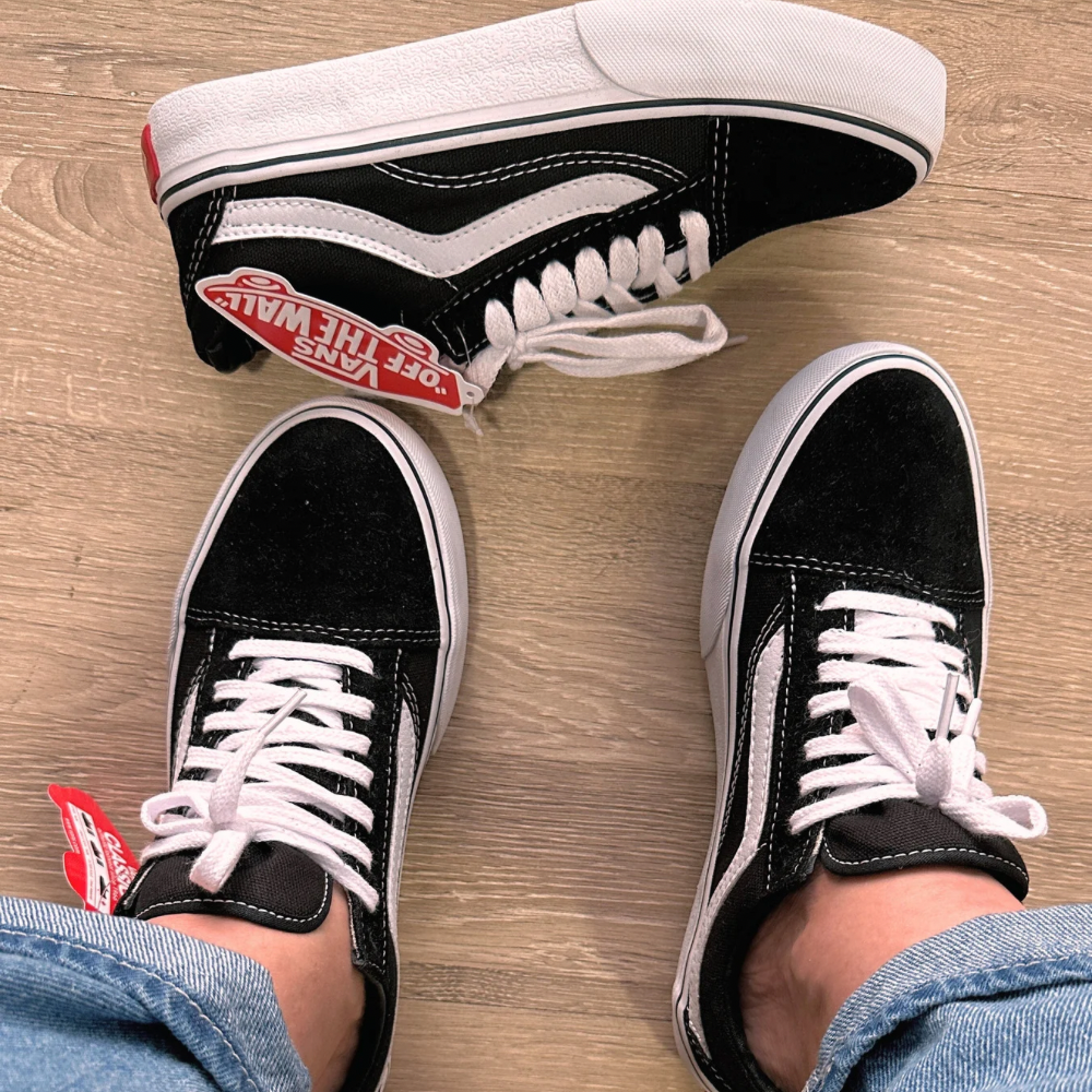 Tênis Vans Old Skool Preto e Branco Premium