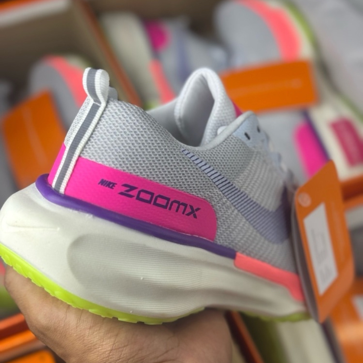 ZoomX 04 - (Linha Premium) x Branco/Rosa