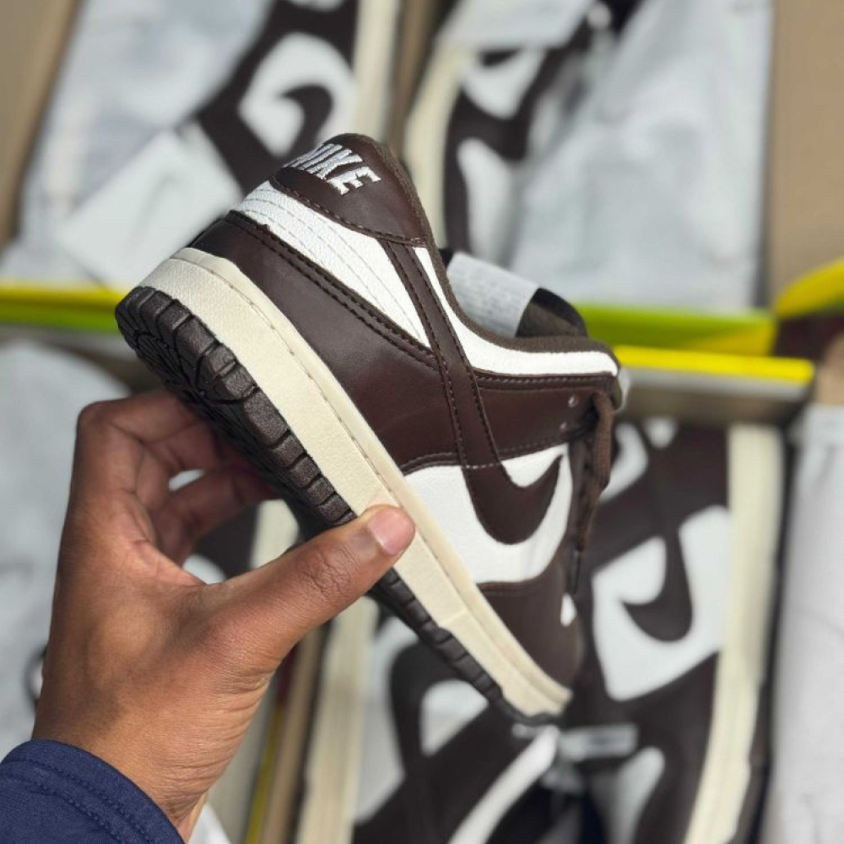 Nike Dunk Sb x Branco/Marrom