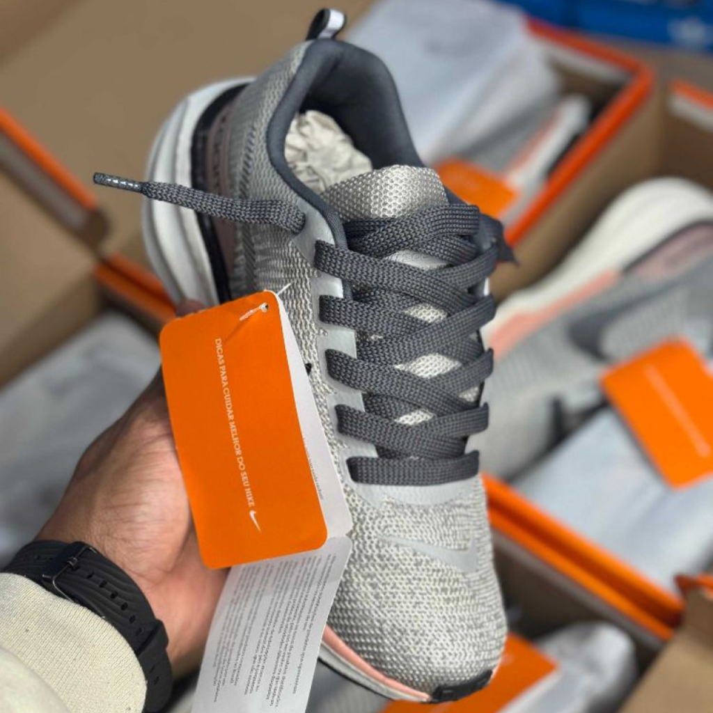 Nike ZoomX - (Linha Premium) x Prata/rose