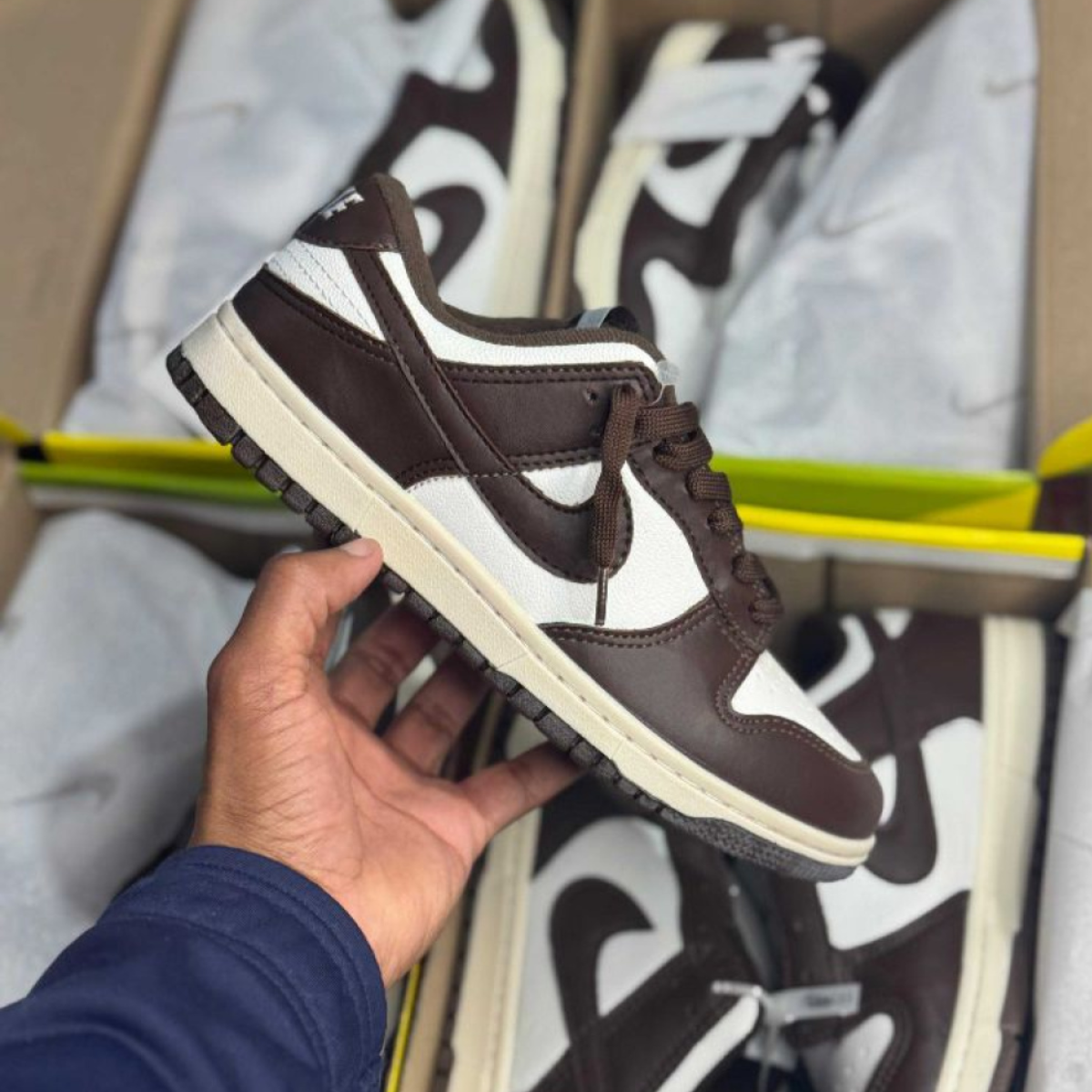Nike Dunk Sb x Branco/Marrom