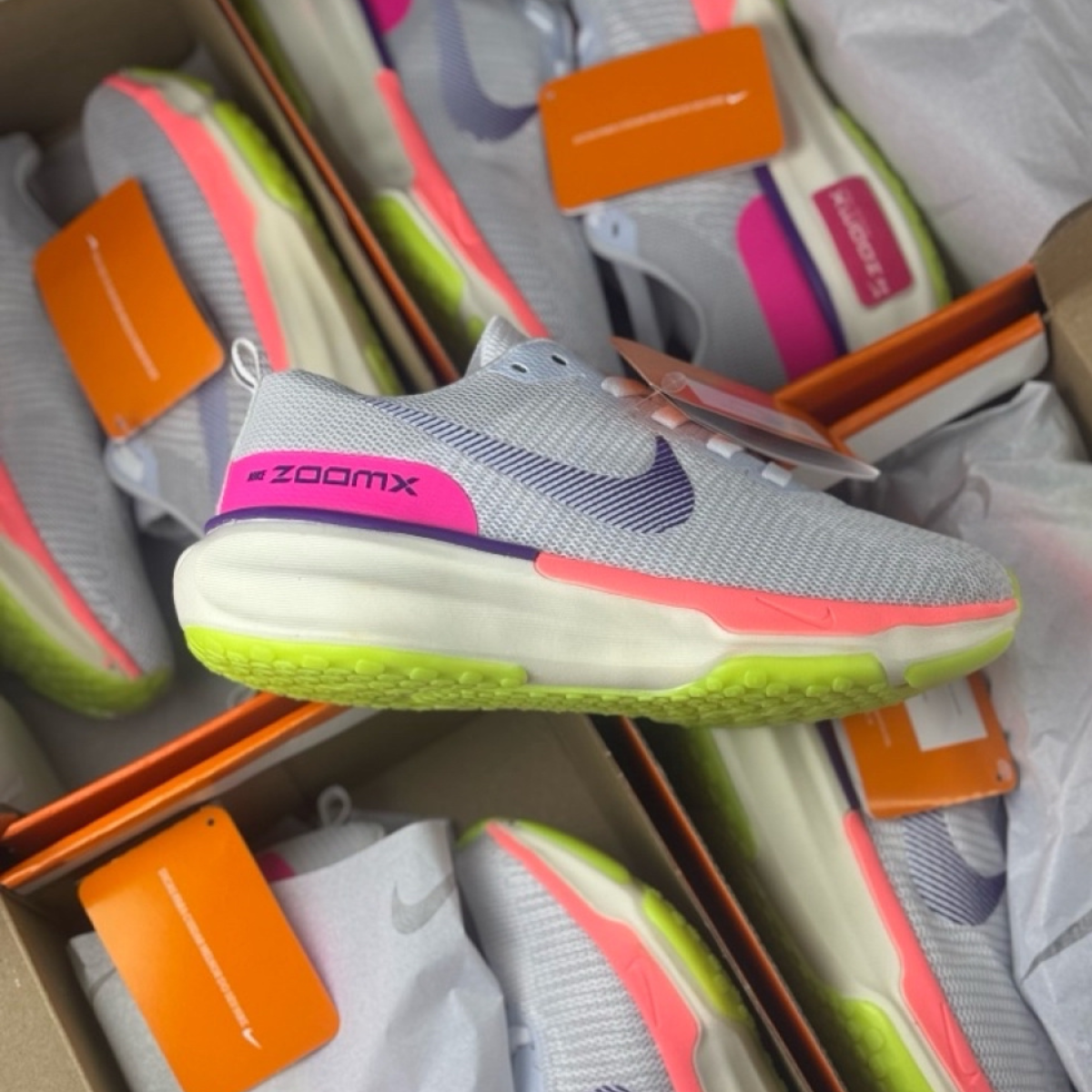 ZoomX 04 - (Linha Premium) x Branco/Rosa