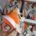 Tênis Masculino Asics Gel-Lyte III x  Bege/Laranja  (Premium em Couro)