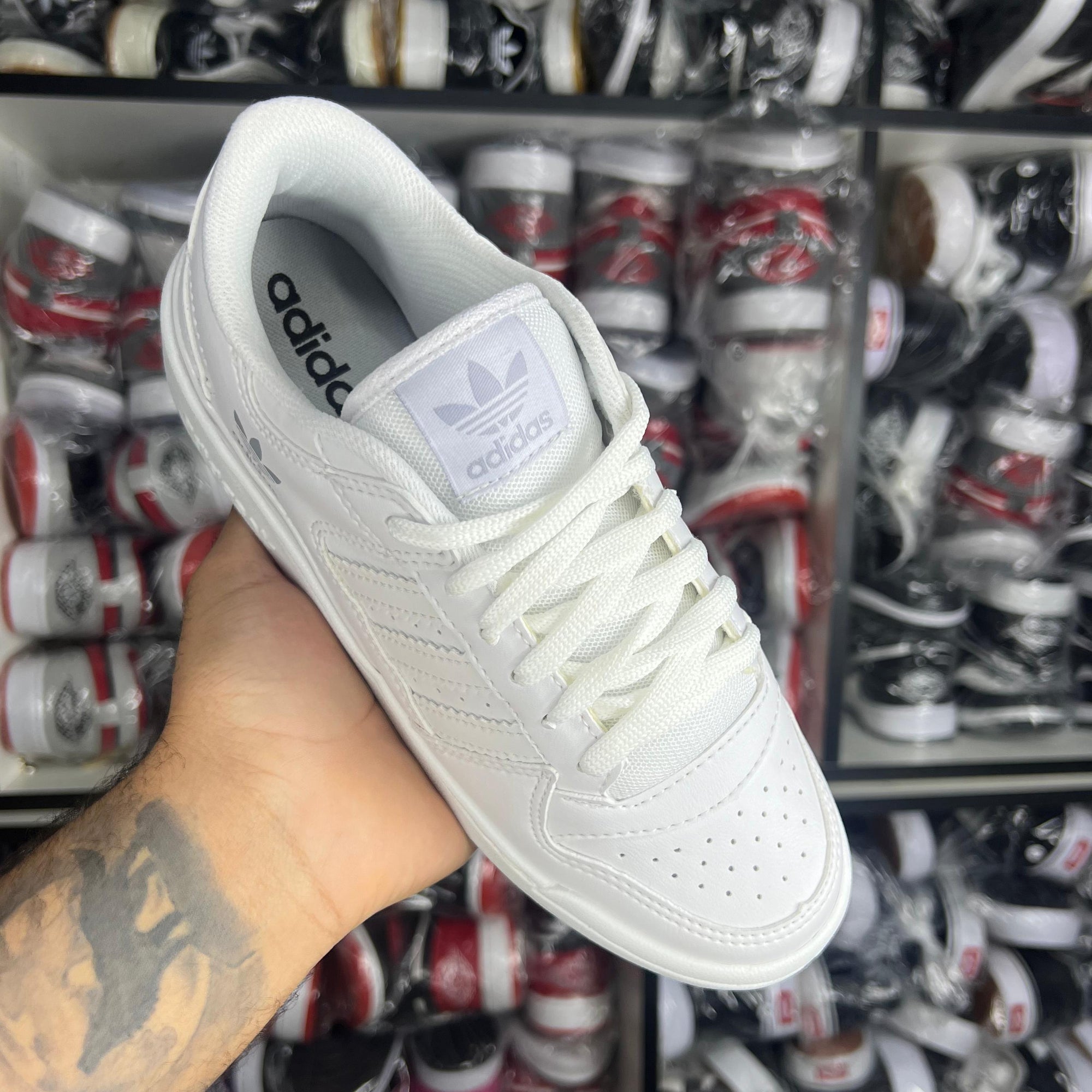 Adidas Fórum Low Branco Unissex