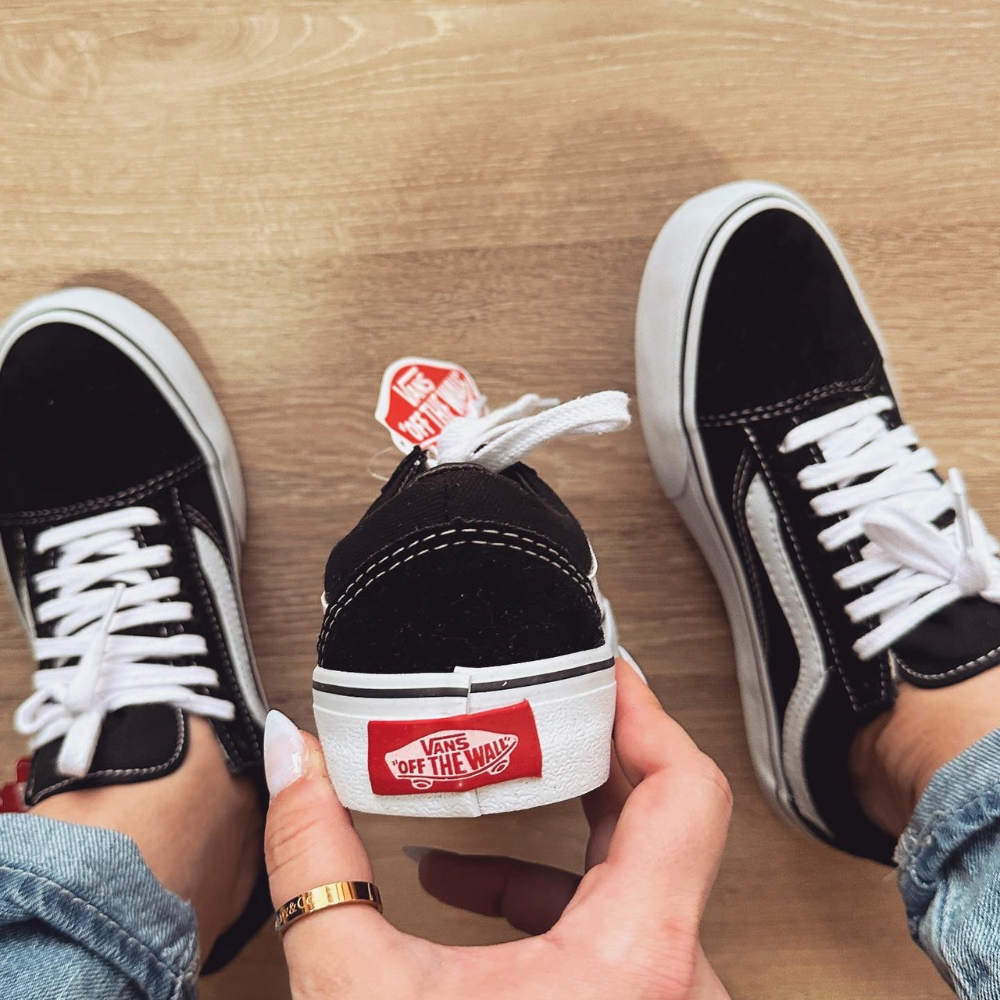 Tênis Vans Old Skool Preto e Branco Premium