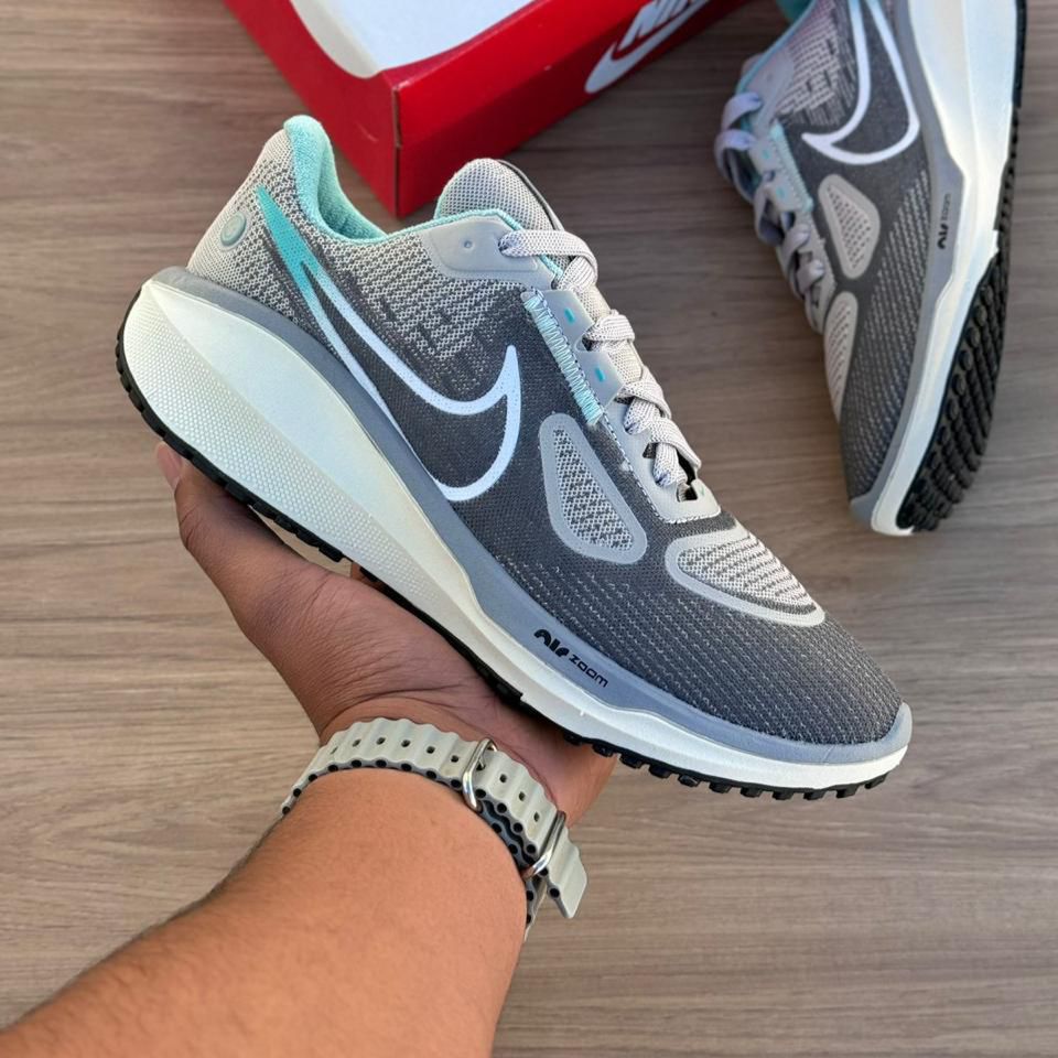 Nike Vomero  (Cinza/Verde)