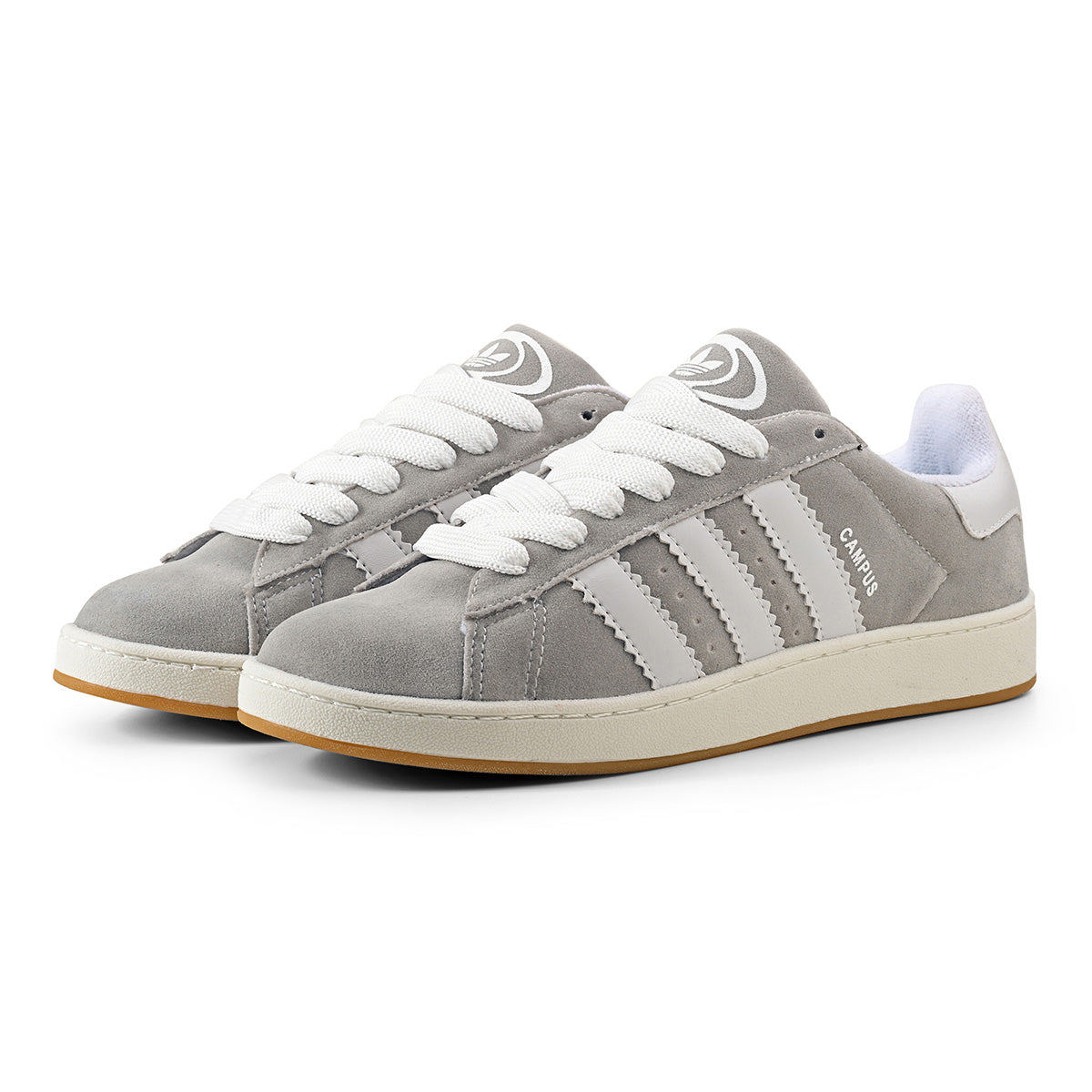 ADIDAS CAMPUS CINZA E BRANCO