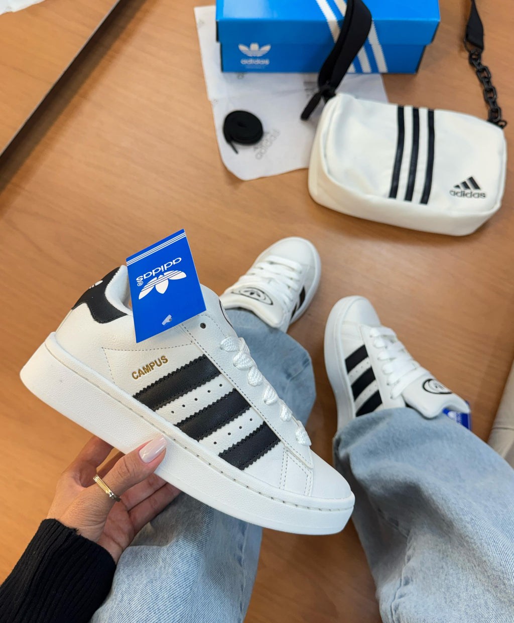 Adidas Superstar Branco/Preto