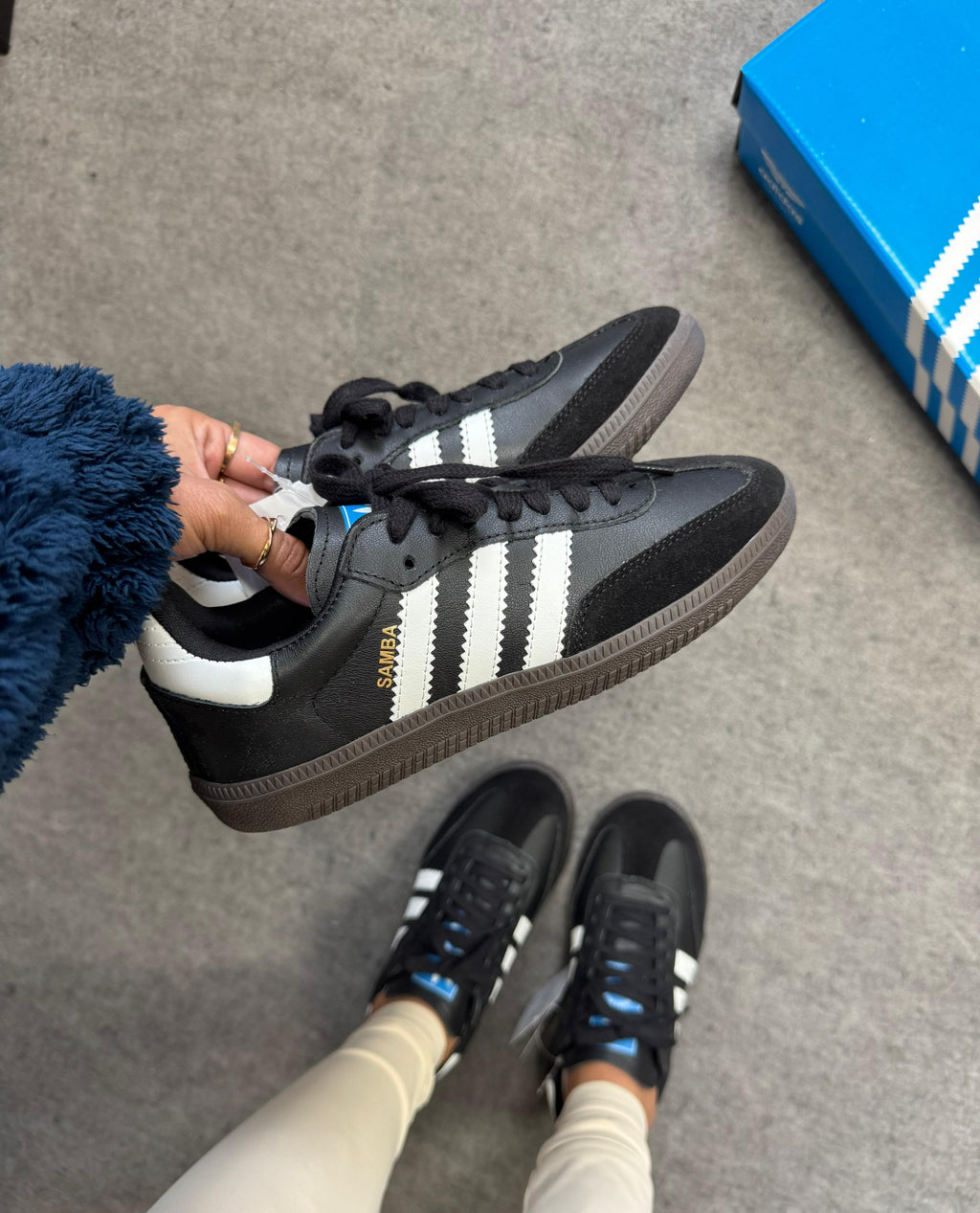 Adidas Samba Preto/Branco