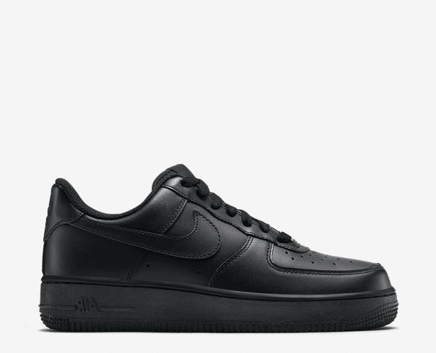 Nike Air Force 1 Preto/Preto