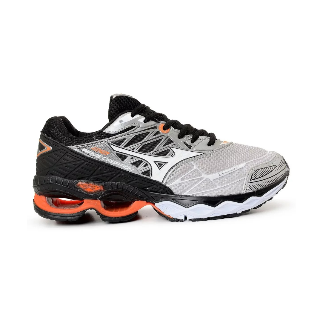 TÊNIS MIZUNO CREATION 20 – CINZA LARANJA