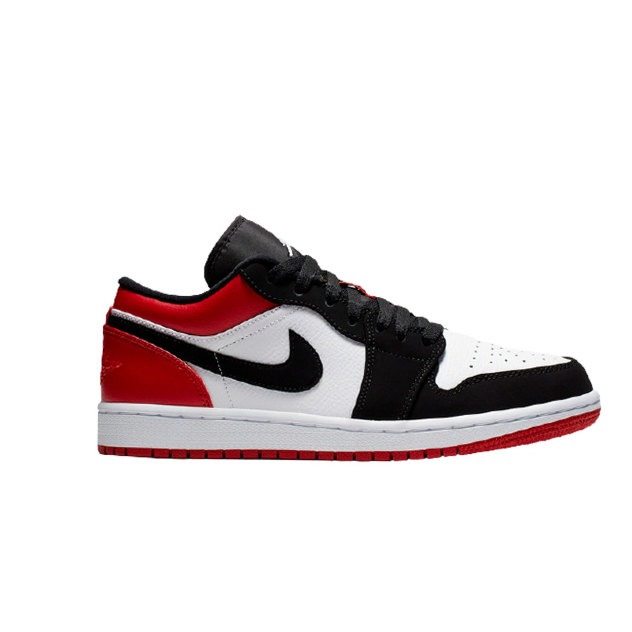 TÊNIS AIR JORDAN LOW 1 BLACK TOE TRICOLOR