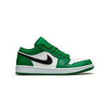 TÊNIS AIR JORDAN LOW 1 HIGH OG PINE GREEN BRANCO VERDE
