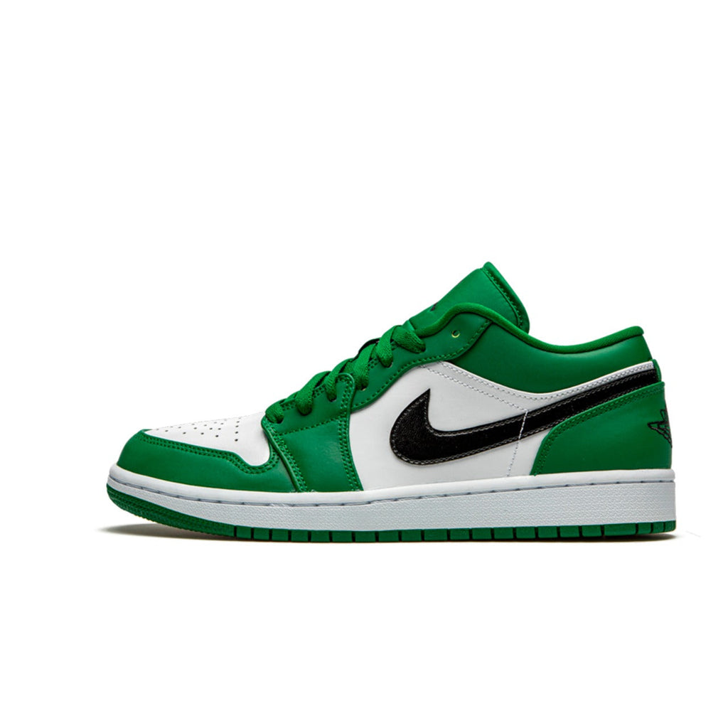 TÊNIS AIR JORDAN LOW 1 HIGH OG PINE GREEN BRANCO VERDE