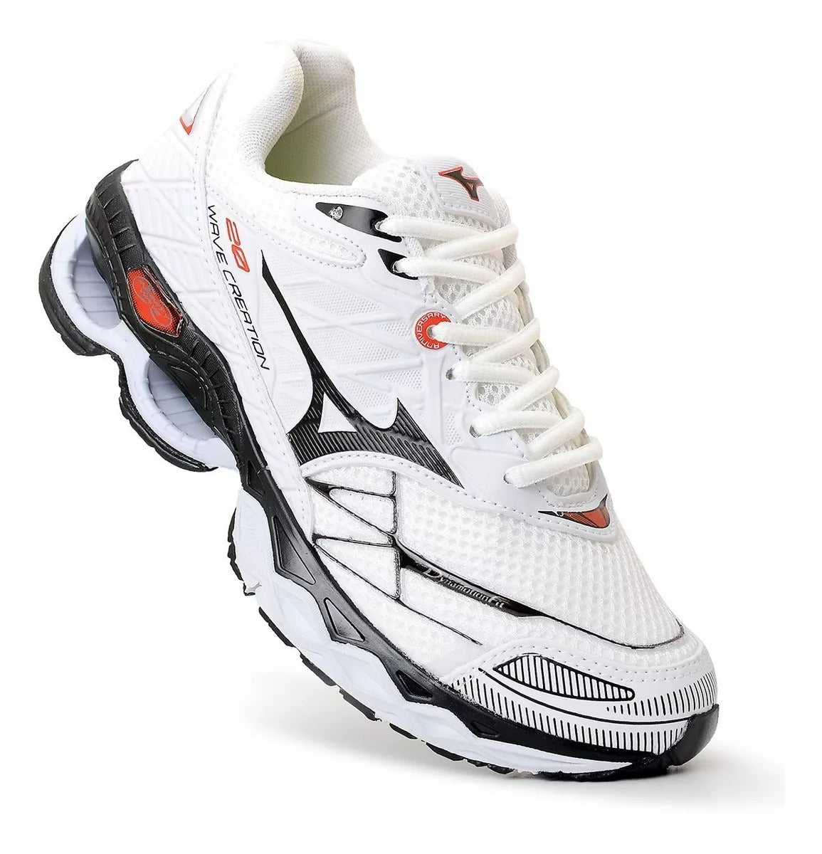 TÊNIS MIZUNO CREATION 20 – BRANCO PRETO