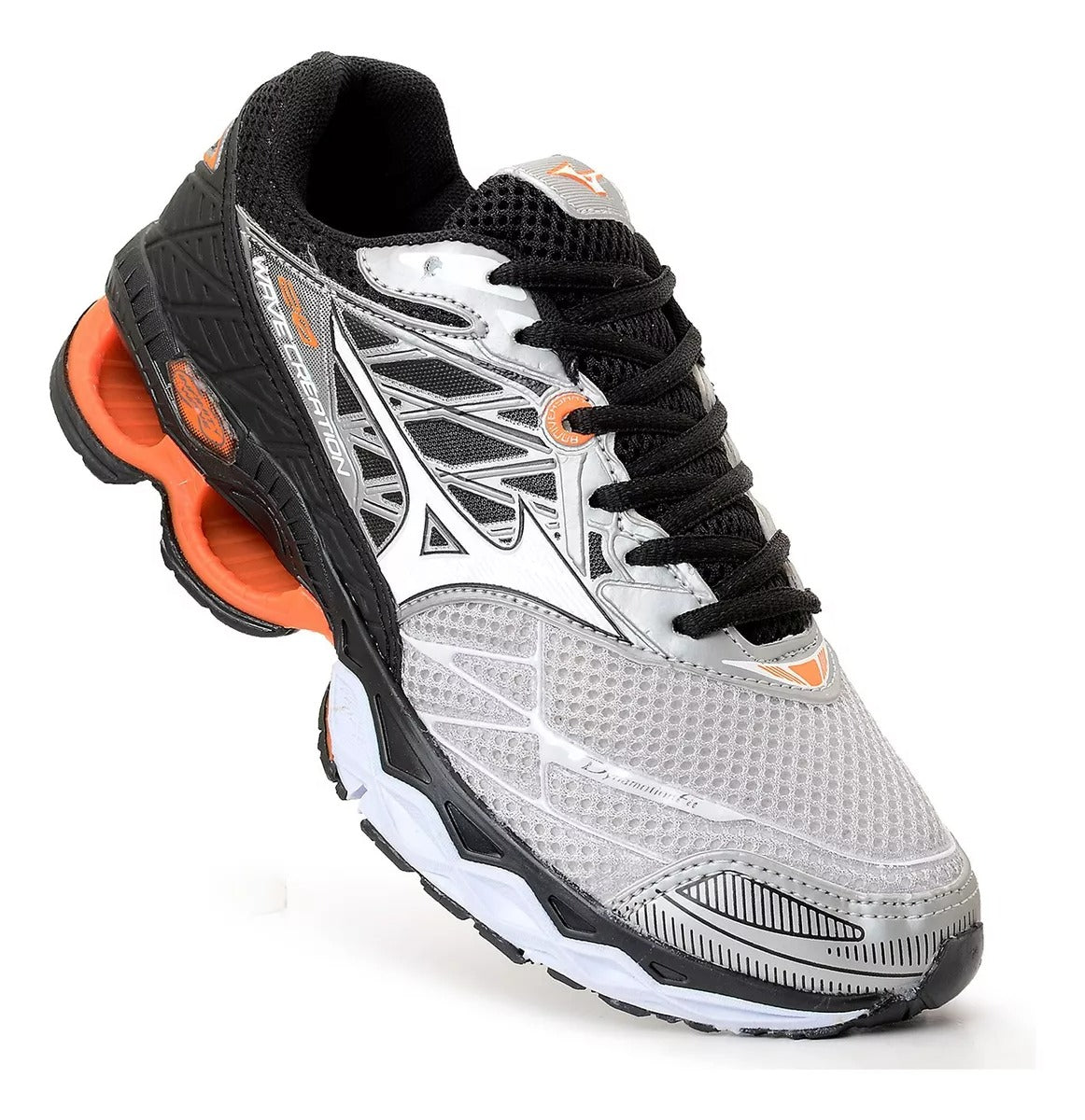 TÊNIS MIZUNO CREATION 20 – CINZA LARANJA