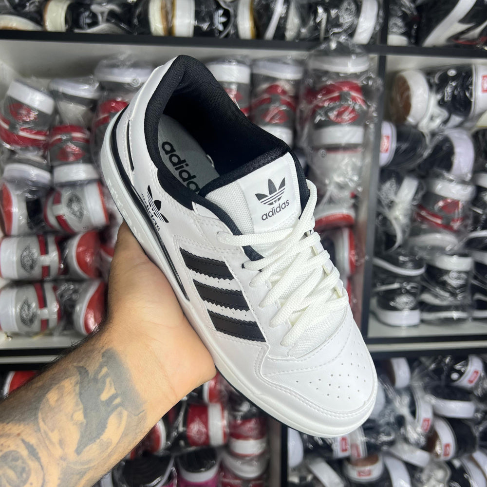 Adidas Fórum Low Branco Preto