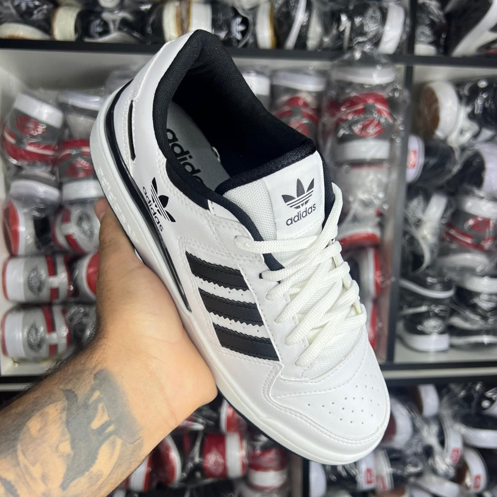Adidas Fórum Low Branco Preto