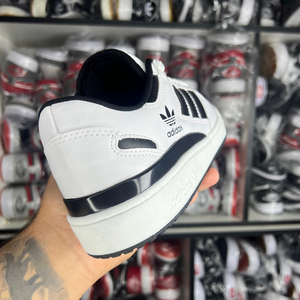 Adidas Fórum Low Branco Preto
