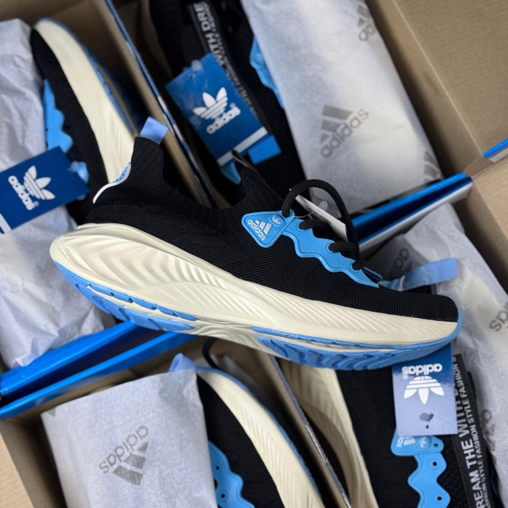 Adidas Kinit EVA   Performance, Conforto e Respirabilidade Black/Azul