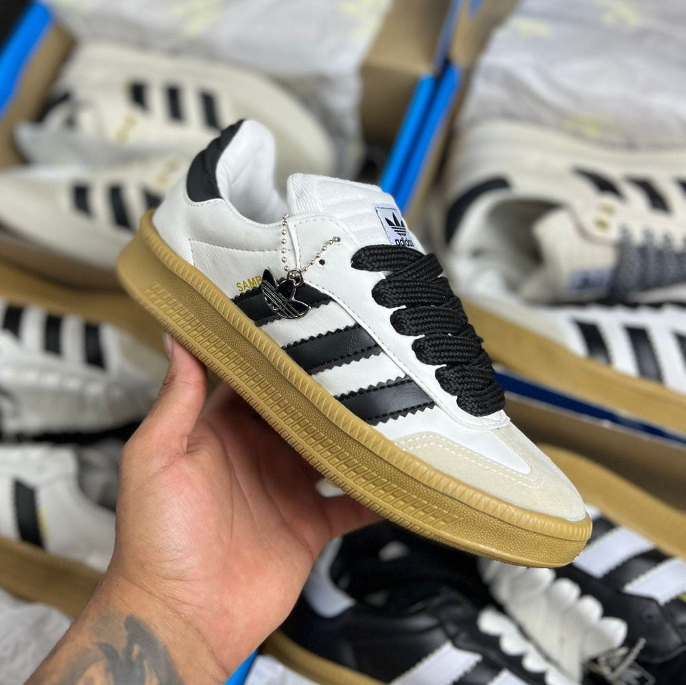 Adidas Samba XLG (Linha Premium) x  Branco/Preto