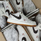Air Force LV Branco/Café