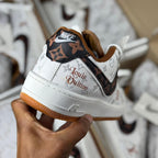 Air Force LV Branco/Café