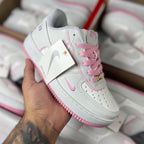 Air Force 1 Sombra  x Branco/Rosa- (Linha Premium)