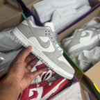 Nike Dunk (Linha Premium) x  Branco/Cinza
