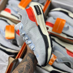 Nike ZoomX 04 - (Linha Premium)x Branco/Laranja.