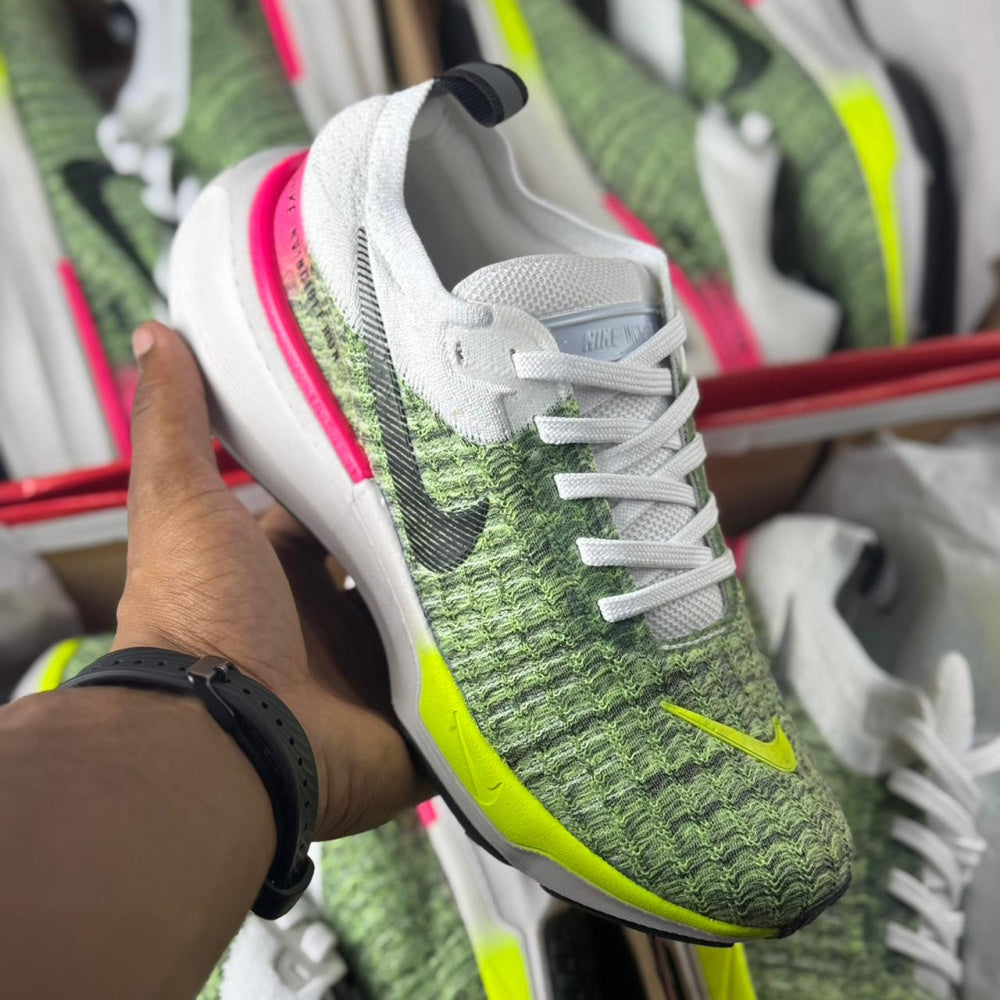 Nike ZoomX Invencible Run Importado Off-White/ Verde