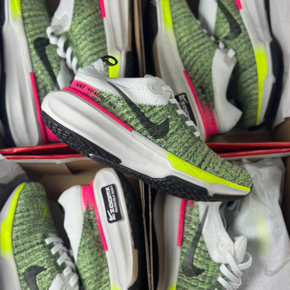 Nike ZoomX Invencible Run Importado Off-White/ Verde