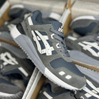Tênis Masculino Asics Gel-Lyte III x  CHUMBO  (Premium em Couro)