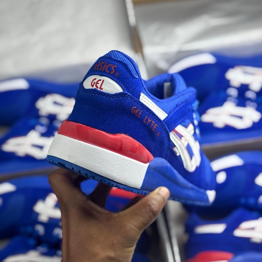 Tênis Masculino Asics Gel-Lyte III X  Azul  (Premium em Couro)