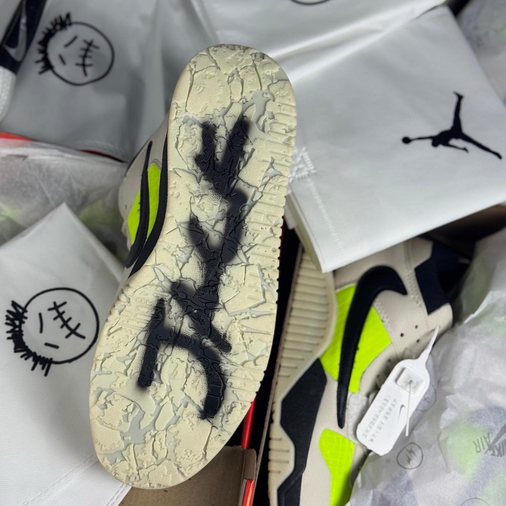 Travis Scott Jordan Jumpman Jack Cactus x Verde Limão