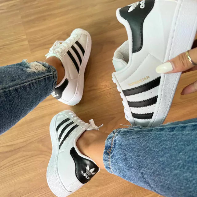 Adidas Superstar Branco/Preto