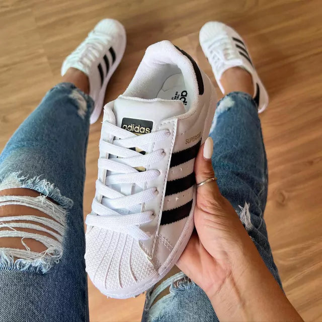 Adidas Superstar Branco/Preto